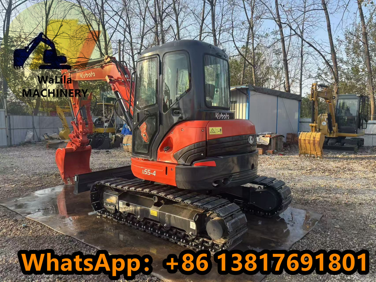 KUBOTA U55-4R - Mini bager: slika KUBOTA U55-4R - Mini bager KUBOTA U55-4R - Mini bager: slika KUBOTA U55-4R - Mini bager