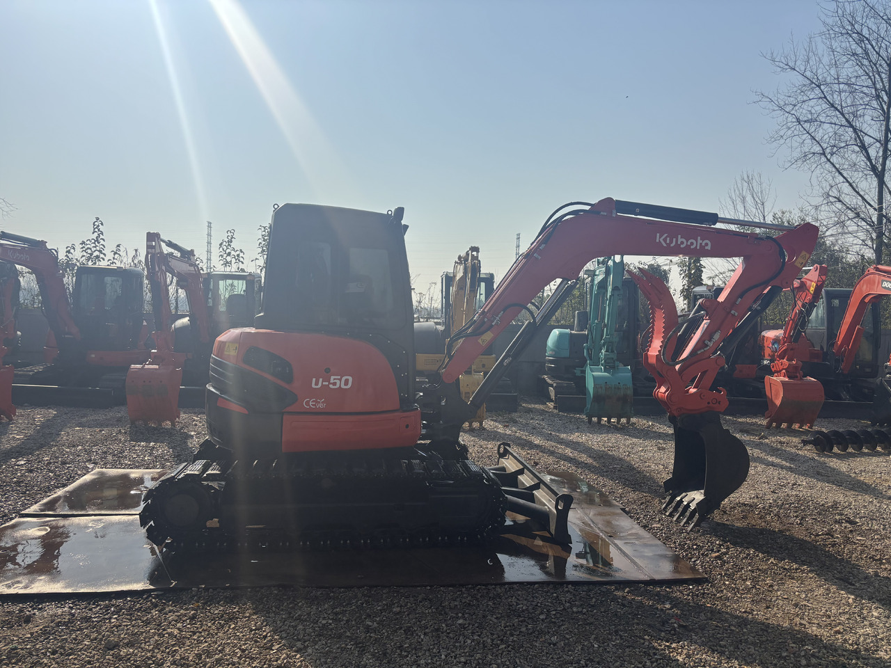 Kubota U50-4 - Mini bager: slika Kubota U50-4 - Mini bager Kubota U50-4 - Mini bager: slika Kubota U50-4 - Mini bager
