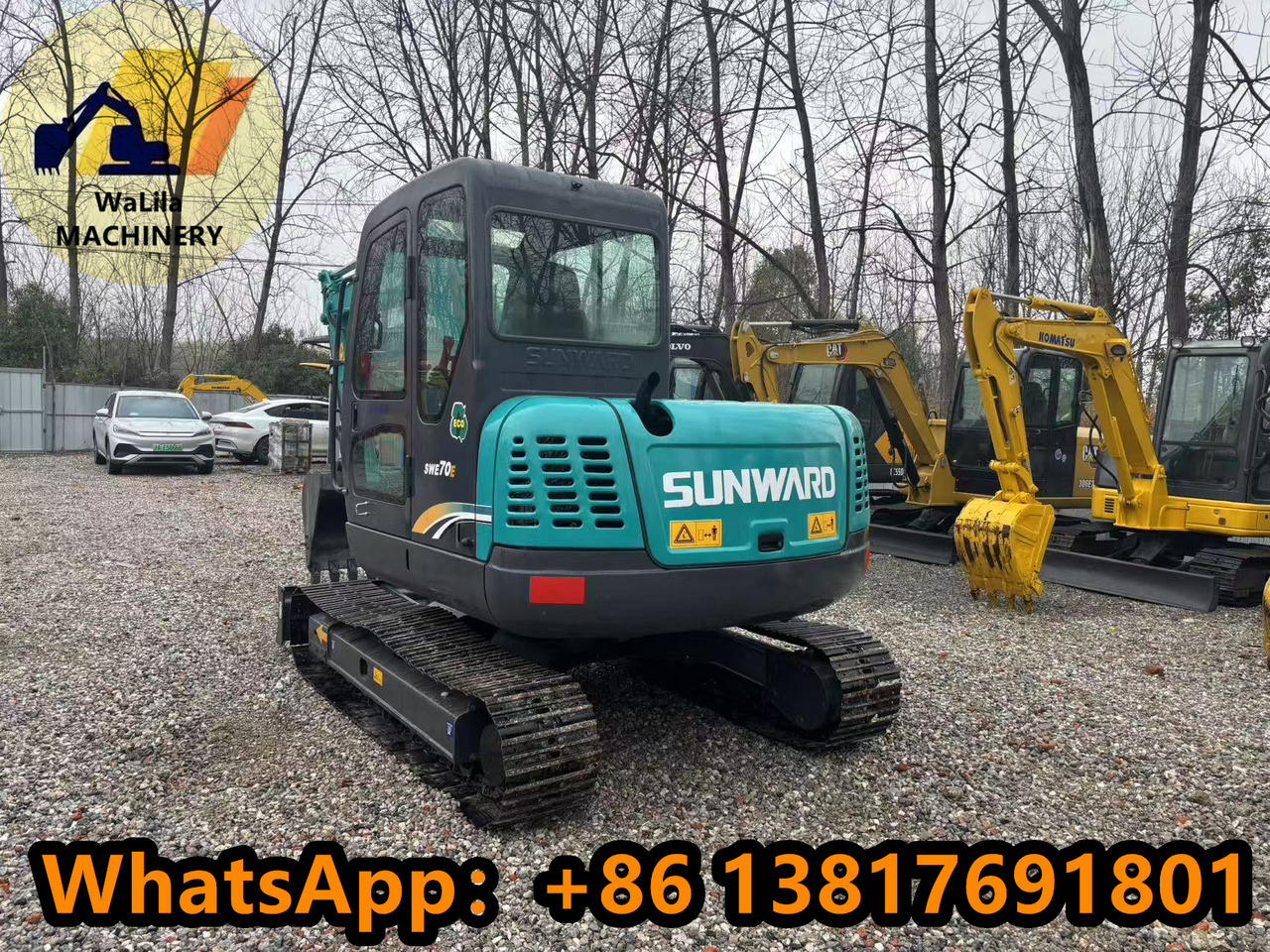 Mini bager SUNWARD SWE70: slika Mini bager SUNWARD SWE70