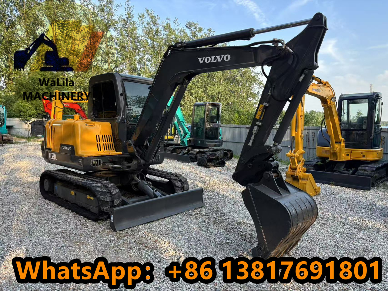 VOLVO EC55 Rubber track version - Mini bager: slika VOLVO EC55 Rubber track version - Mini bager VOLVO EC55 Rubber track version - Mini bager: slika VOLVO EC55 Rubber track version - Mini bager
