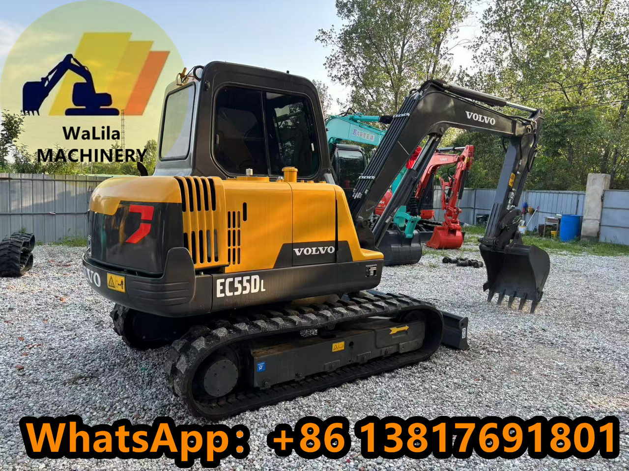 VOLVO EC55 Rubber track version - Mini bager: slika VOLVO EC55 Rubber track version - Mini bager VOLVO EC55 Rubber track version - Mini bager: slika VOLVO EC55 Rubber track version - Mini bager