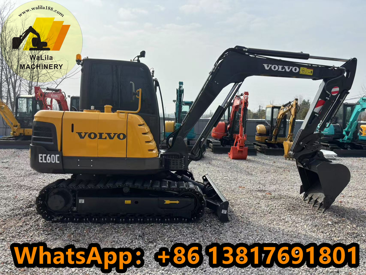 VOLVO EC60 - Mini bager: slika VOLVO EC60 - Mini bager VOLVO EC60 - Mini bager: slika VOLVO EC60 - Mini bager
