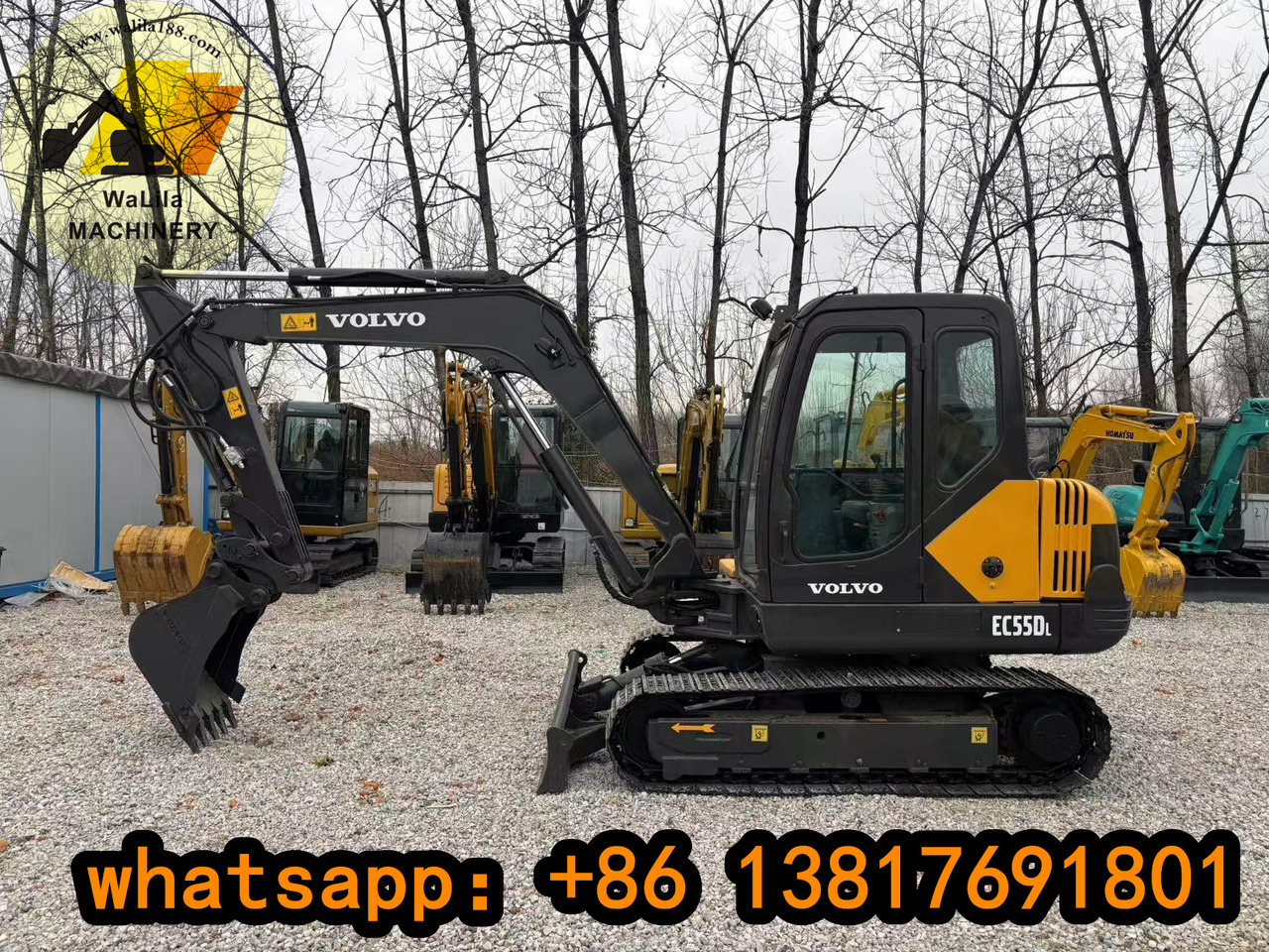 Volvo EC55D - Mini bager: slika Volvo EC55D - Mini bager Volvo EC55D - Mini bager: slika Volvo EC55D - Mini bager