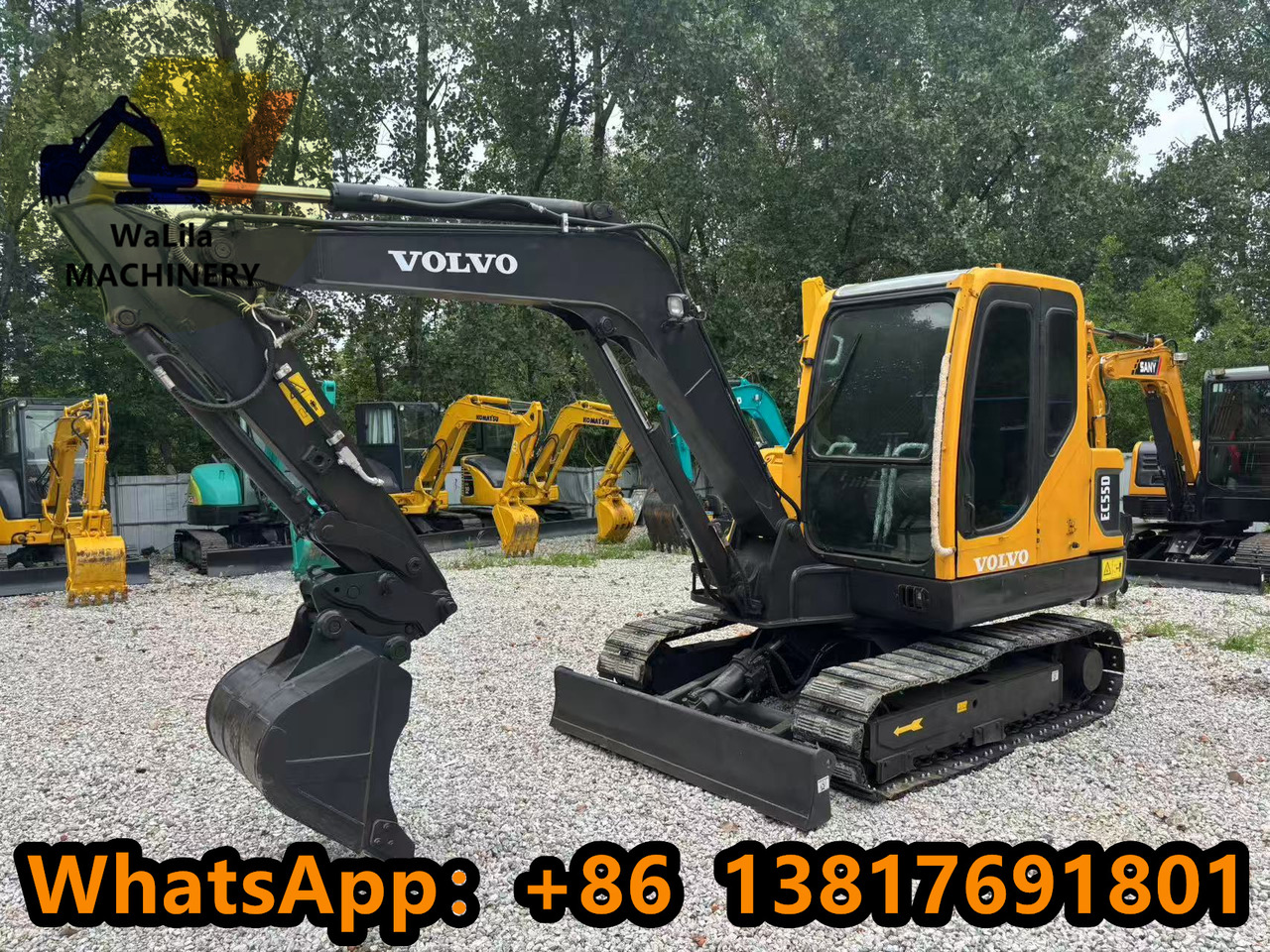 Volvo EC55D - Mini bager: slika Volvo EC55D - Mini bager Volvo EC55D - Mini bager: slika Volvo EC55D - Mini bager