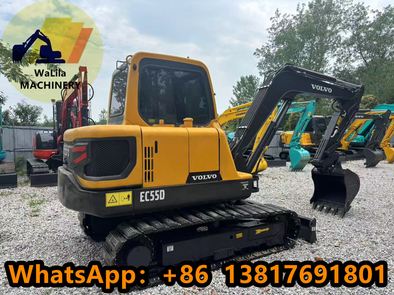 Volvo EC55D - Mini bager: slika Volvo EC55D - Mini bager Volvo EC55D - Mini bager: slika Volvo EC55D - Mini bager