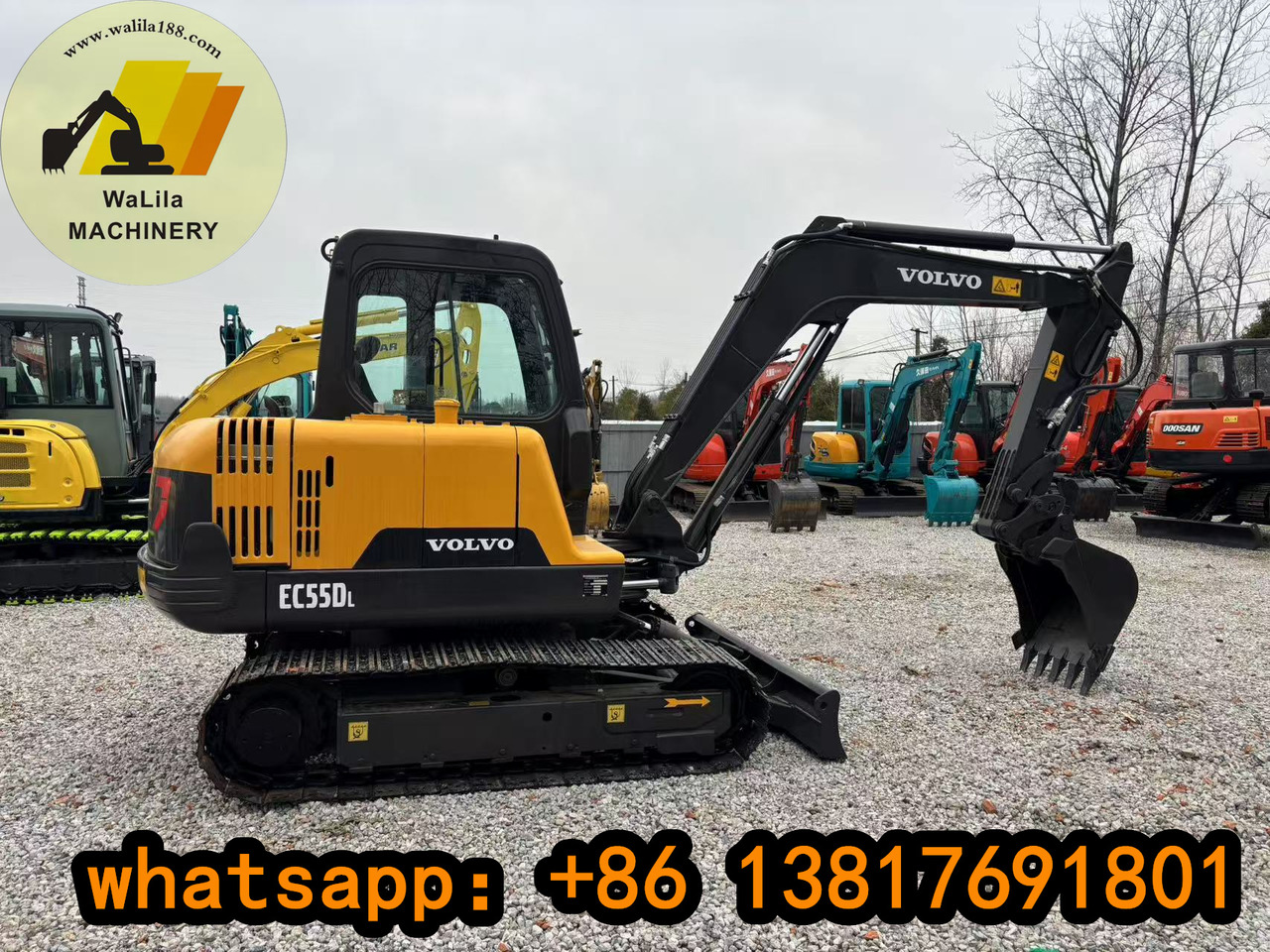 Volvo EC55D - Mini bager: slika Volvo EC55D - Mini bager Volvo EC55D - Mini bager: slika Volvo EC55D - Mini bager