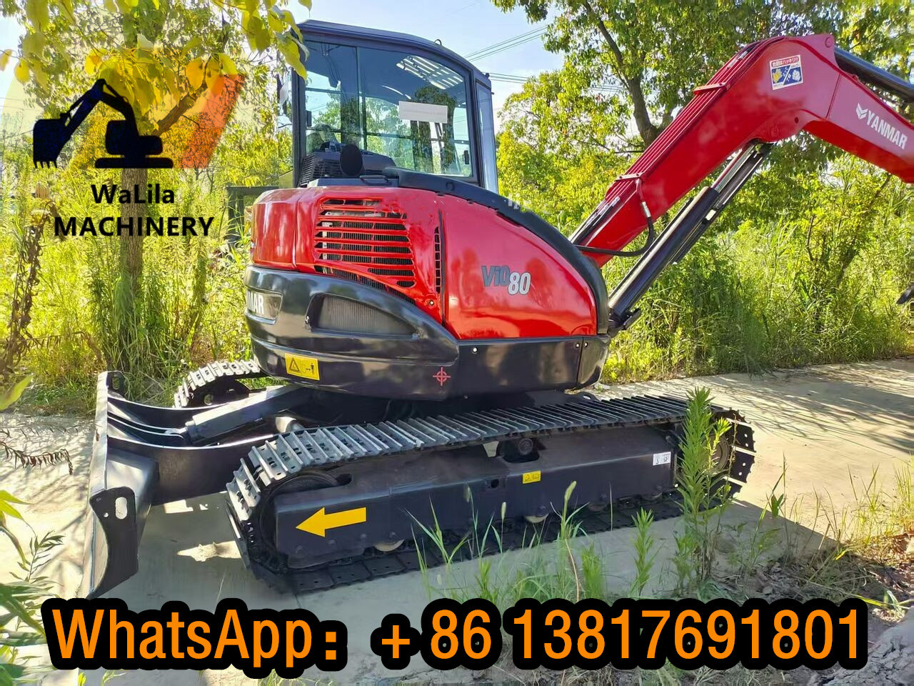 YANMAR VIO80 - Mini bager: slika YANMAR VIO80 - Mini bager YANMAR VIO80 - Mini bager: slika YANMAR VIO80 - Mini bager