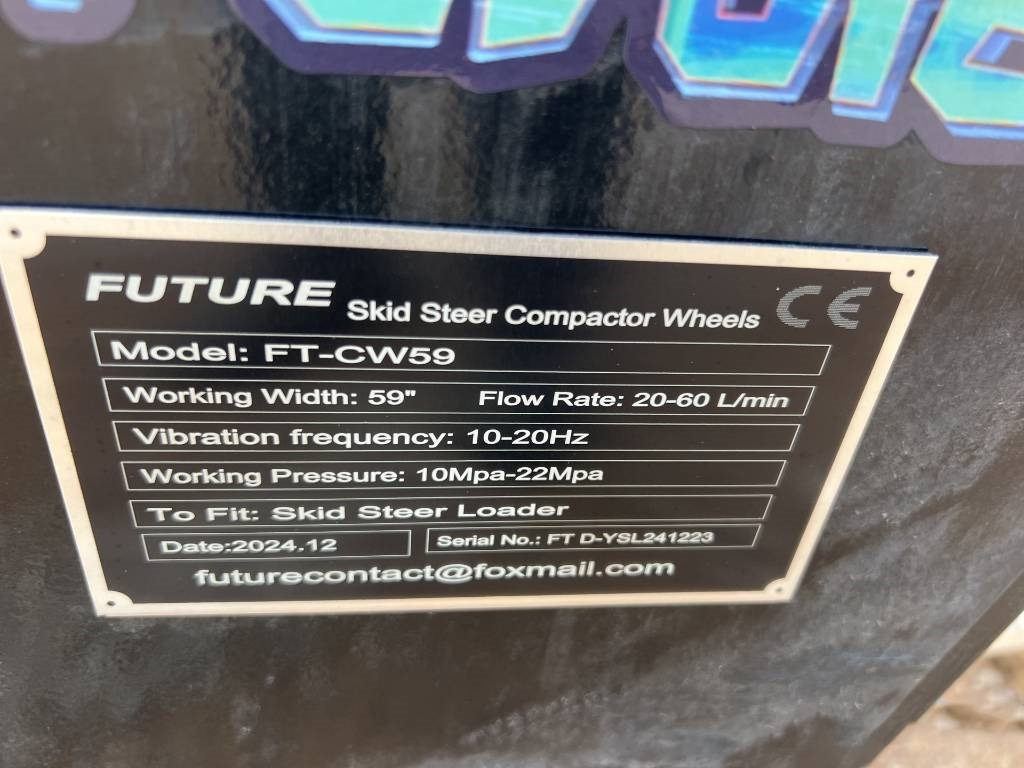 Future FT-CW59 Skid Steer Compactor Wheels - Valjak: slika Future FT-CW59 Skid Steer Compactor Wheels - Valjak Future FT-CW59 Skid Steer Compactor Wheels - Valjak: slika Future FT-CW59 Skid Steer Compactor Wheels - Valjak
