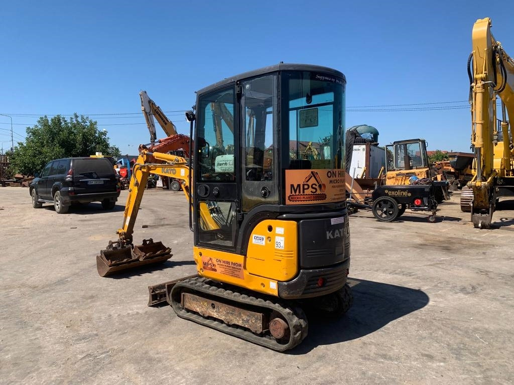 Kato 19VXE  - Mini bager: slika Kato 19VXE  - Mini bager Kato 19VXE  - Mini bager: slika Kato 19VXE  - Mini bager