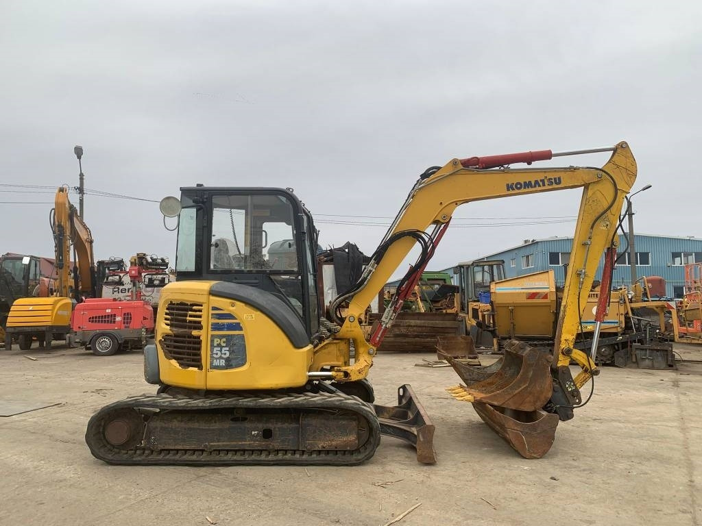 Komatsu PC 55 MR-3 - Mini bager: slika Komatsu PC 55 MR-3 - Mini bager Komatsu PC 55 MR-3 - Mini bager: slika Komatsu PC 55 MR-3 - Mini bager
