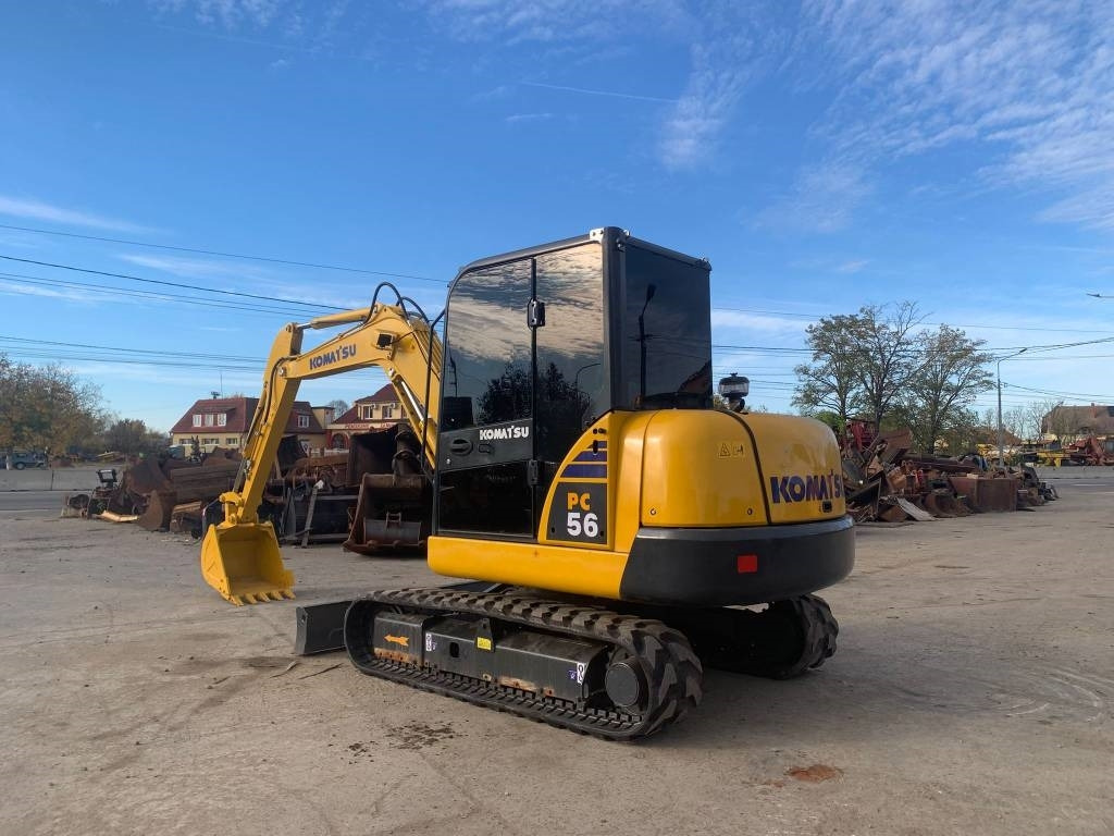 Komatsu PC 56-7 - Mini bager: slika Komatsu PC 56-7 - Mini bager Komatsu PC 56-7 - Mini bager: slika Komatsu PC 56-7 - Mini bager