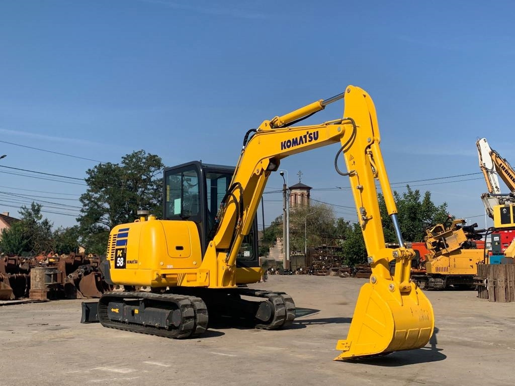 Komatsu PC58-8 - Mini bager: slika Komatsu PC58-8 - Mini bager Komatsu PC58-8 - Mini bager: slika Komatsu PC58-8 - Mini bager