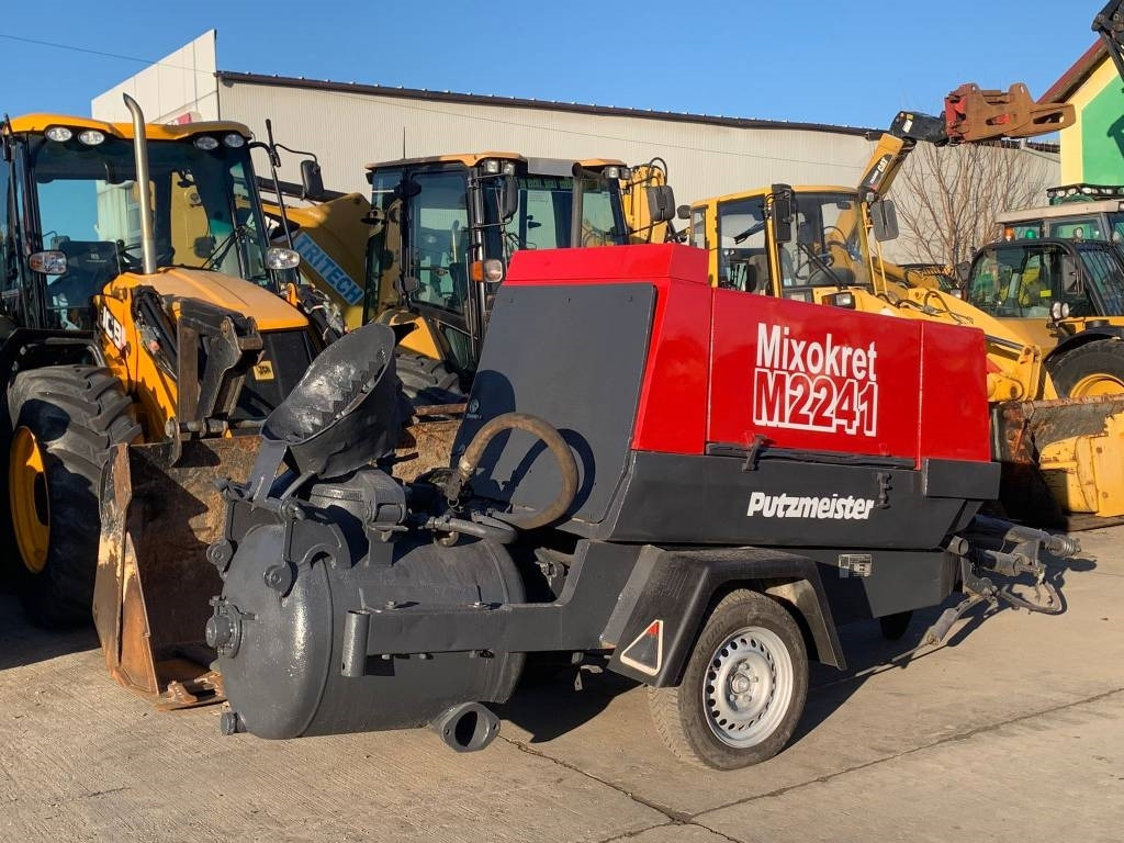 Putzmeister Mixokret M2241D - Stacionarna pumpa za beton: slika Putzmeister Mixokret M2241D - Stacionarna pumpa za beton Putzmeister Mixokret M2241D - Stacionarna pumpa za beton: slika Putzmeister Mixokret M2241D - Stacionarna pumpa za beton