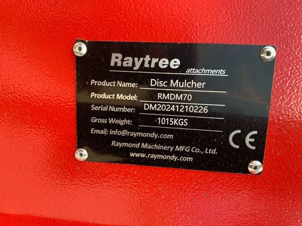 Raytree RMDM70 Mulcher - Šumarski malčer: slika Raytree RMDM70 Mulcher - Šumarski malčer Raytree RMDM70 Mulcher - Šumarski malčer: slika Raytree RMDM70 Mulcher - Šumarski malčer