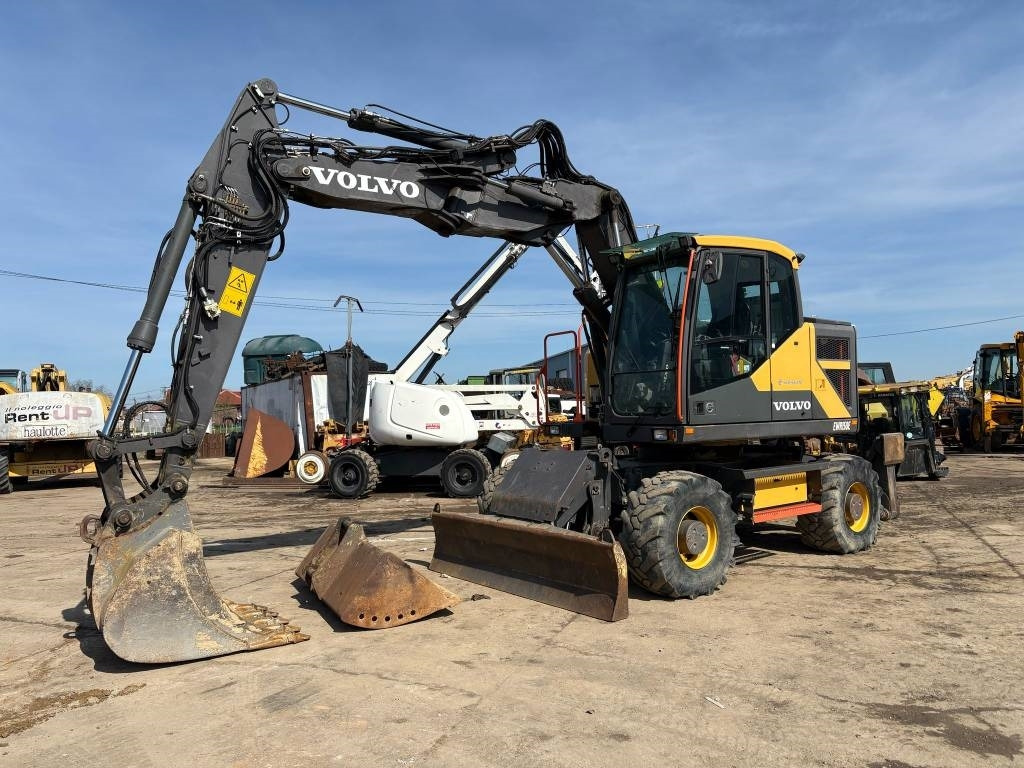 Volvo EW 150E - Bager na kotačima: slika Volvo EW 150E - Bager na kotačima Volvo EW 150E - Bager na kotačima: slika Volvo EW 150E - Bager na kotačima