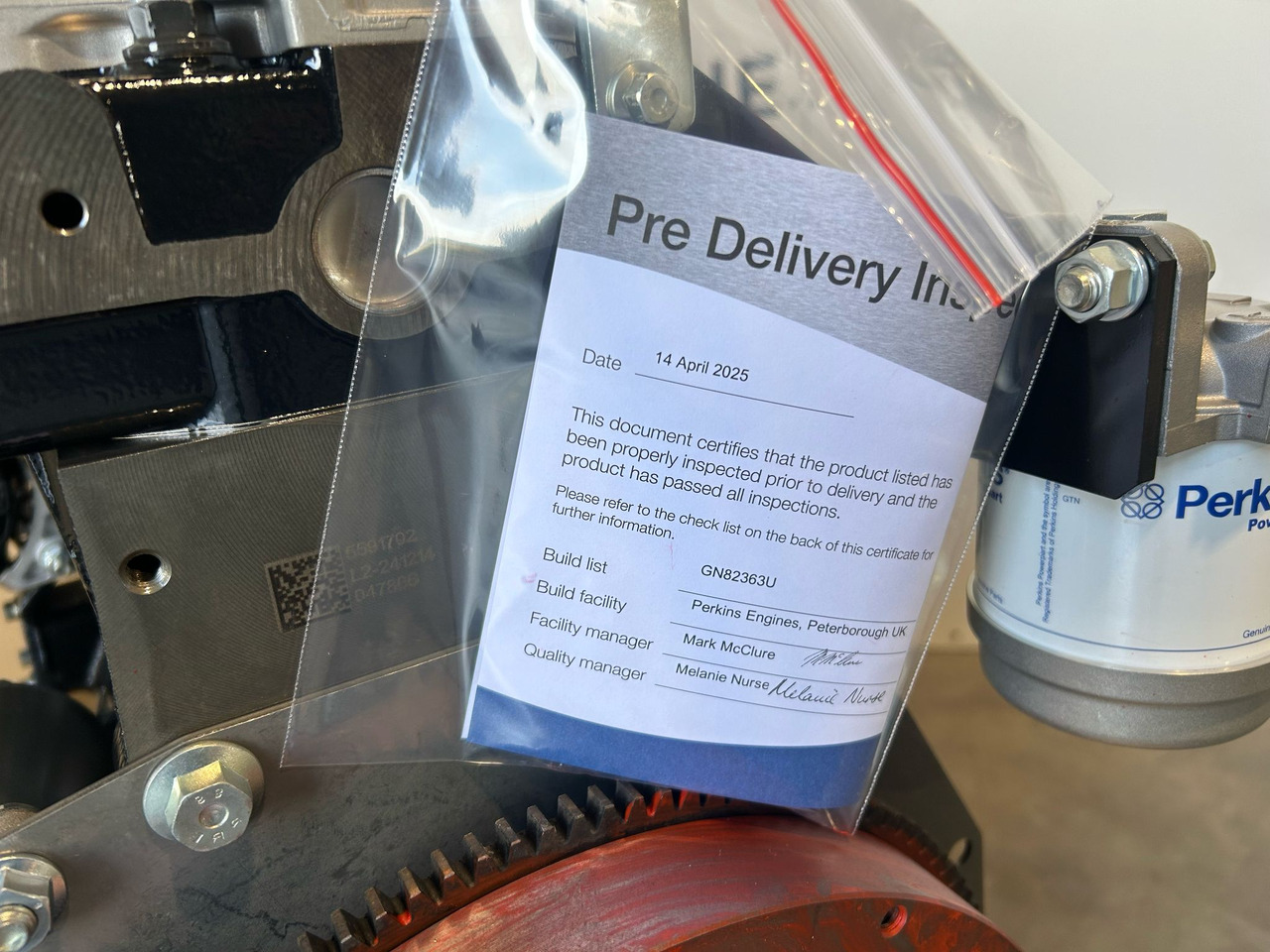 Novi Motor za Građevinski strojevi Perkins 404D-22 GN82363U: slika Novi Motor za Građevinski strojevi Perkins 404D-22 GN82363U