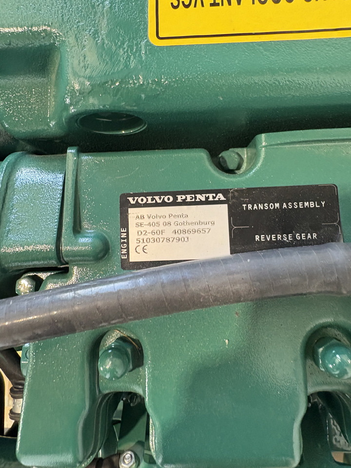 Motor za Drugi strojevi Volvo Penta D2-60F: slika Motor za Drugi strojevi Volvo Penta D2-60F