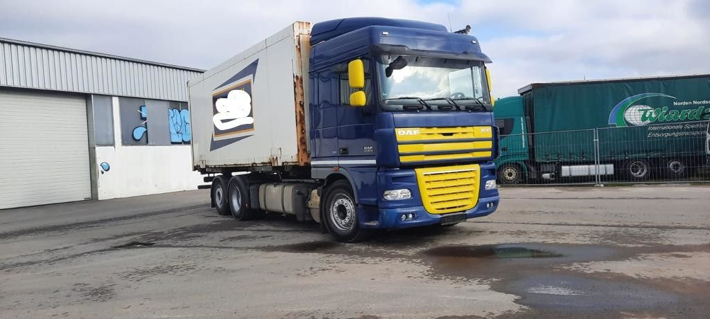DAF XF 105-460 BDF SSC 1-Hand - Transporter kontejnera/ Kamion s izmjenjivim sanducima: slika DAF XF 105-460 BDF SSC 1-Hand - Transporter kontejnera/ Kamion s izmjenjivim sanducima DAF XF 105-460 BDF SSC 1-Hand - Transporter kontejnera/ Kamion s izmjenjivim sanducima: slika DAF XF 105-460 BDF SSC 1-Hand - Transporter kontejnera/ Kamion s izmjenjivim sanducima