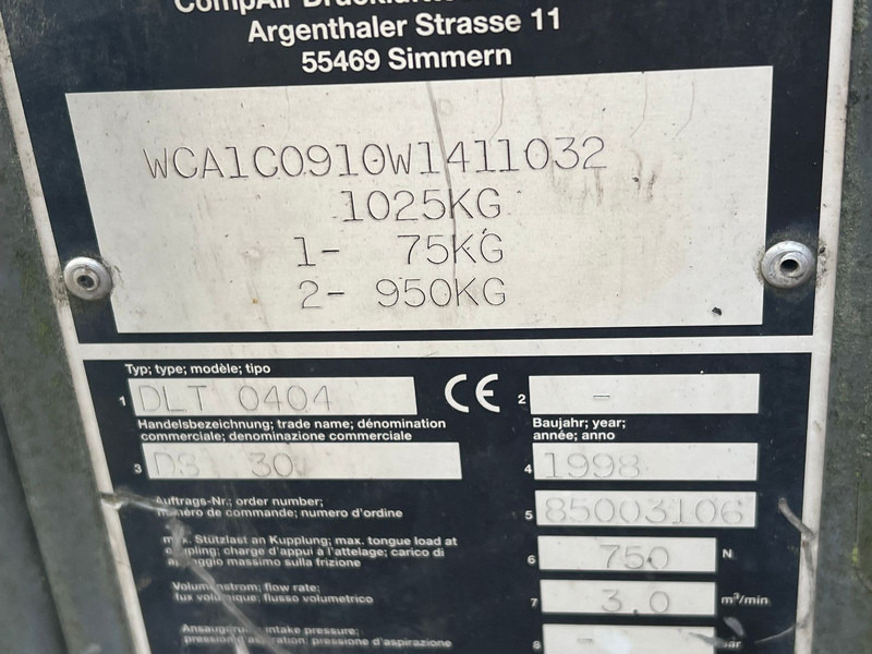 Demag DS 30 - Zračni kompresor: slika Demag DS 30 - Zračni kompresor Demag DS 30 - Zračni kompresor: slika Demag DS 30 - Zračni kompresor