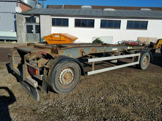 Huffermann HSA 1870 Abrollanhänger Deutsche Maschine - Transporter kontejnera/ Prikolica s izmjenjivim sanducima: slika Huffermann HSA 1870 Abrollanhänger Deutsche Maschine - Transporter kontejnera/ Prikolica s izmjenjivim sanducima Huffermann HSA 1870 Abrollanhänger Deutsche Maschine - Transporter kontejnera/ Prikolica s izmjenjivim sanducima: slika Huffermann HSA 1870 Abrollanhänger Deutsche Maschine - Transporter kontejnera/ Prikolica s izmjenjivim sanducima