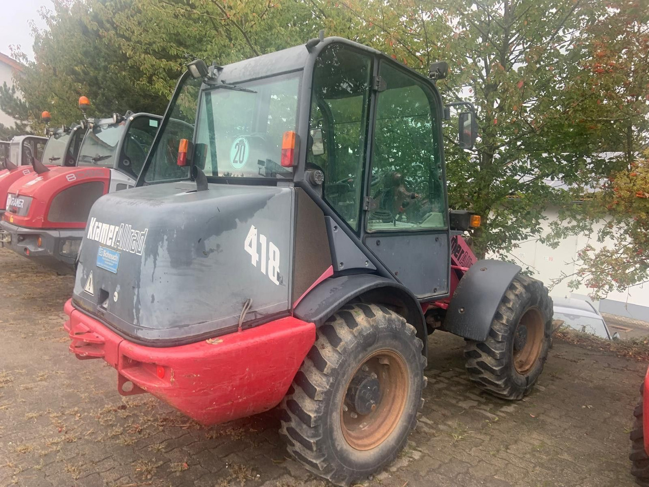 Kramer 418 Radlader 4x4 - Utovarivač na kotačima: slika Kramer 418 Radlader 4x4 - Utovarivač na kotačima Kramer 418 Radlader 4x4 - Utovarivač na kotačima: slika Kramer 418 Radlader 4x4 - Utovarivač na kotačima