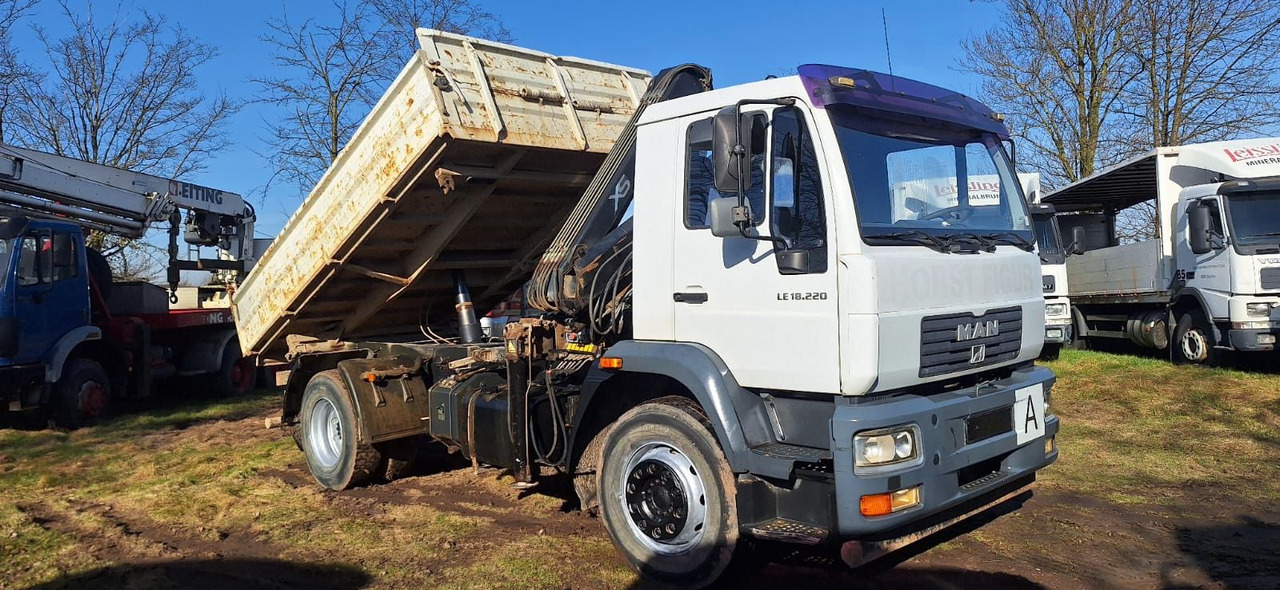 MAN TGM 18.220 4x2 3.S-Kipper mit Kran - Kiper, Kamion s kranom: slika MAN TGM 18.220 4x2 3.S-Kipper mit Kran - Kiper, Kamion s kranom MAN TGM 18.220 4x2 3.S-Kipper mit Kran - Kiper, Kamion s kranom: slika MAN TGM 18.220 4x2 3.S-Kipper mit Kran - Kiper, Kamion s kranom