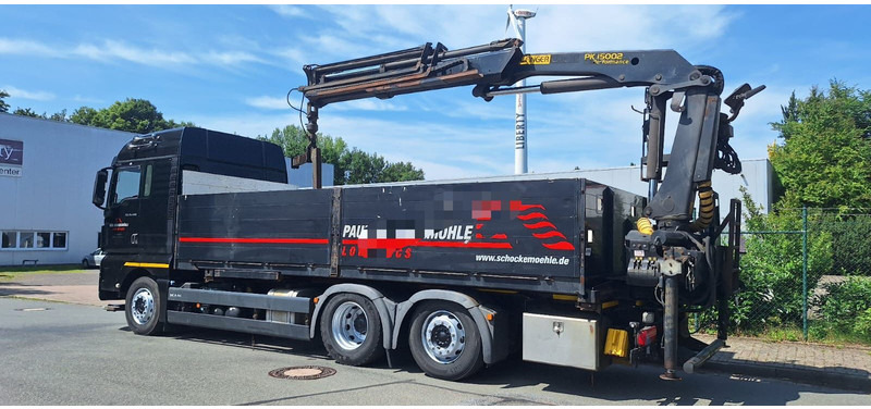 MAN TGX 26.440 6x2 LLW Pritsche mit Kran Palfinge - Kamion s otvorenim sandukom, Kamion s kranom: slika MAN TGX 26.440 6x2 LLW Pritsche mit Kran Palfinge - Kamion s otvorenim sandukom, Kamion s kranom MAN TGX 26.440 6x2 LLW Pritsche mit Kran Palfinge - Kamion s otvorenim sandukom, Kamion s kranom: slika MAN TGX 26.440 6x2 LLW Pritsche mit Kran Palfinge - Kamion s otvorenim sandukom, Kamion s kranom