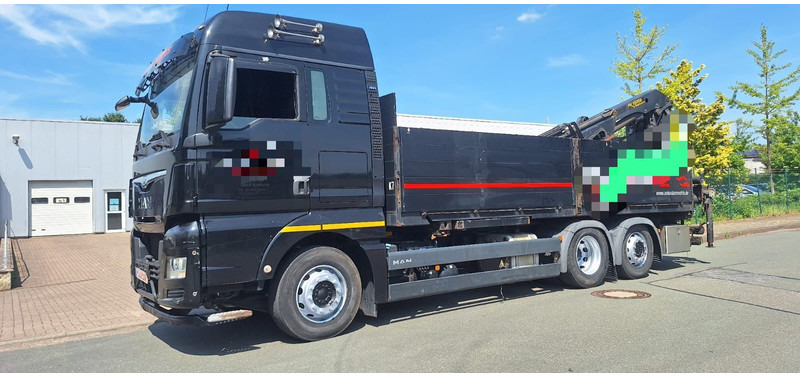 MAN TGX 26.440 6x2 LLW Pritsche mit Kran Palfinge - Kamion s otvorenim sandukom, Kamion s kranom: slika MAN TGX 26.440 6x2 LLW Pritsche mit Kran Palfinge - Kamion s otvorenim sandukom, Kamion s kranom MAN TGX 26.440 6x2 LLW Pritsche mit Kran Palfinge - Kamion s otvorenim sandukom, Kamion s kranom: slika MAN TGX 26.440 6x2 LLW Pritsche mit Kran Palfinge - Kamion s otvorenim sandukom, Kamion s kranom