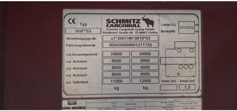 Schmitz Cargobull Kippmulde 26 Kubik Stahlaufbau - Kiper poluprikolica: slika Schmitz Cargobull Kippmulde 26 Kubik Stahlaufbau - Kiper poluprikolica Schmitz Cargobull Kippmulde 26 Kubik Stahlaufbau - Kiper poluprikolica: slika Schmitz Cargobull Kippmulde 26 Kubik Stahlaufbau - Kiper poluprikolica