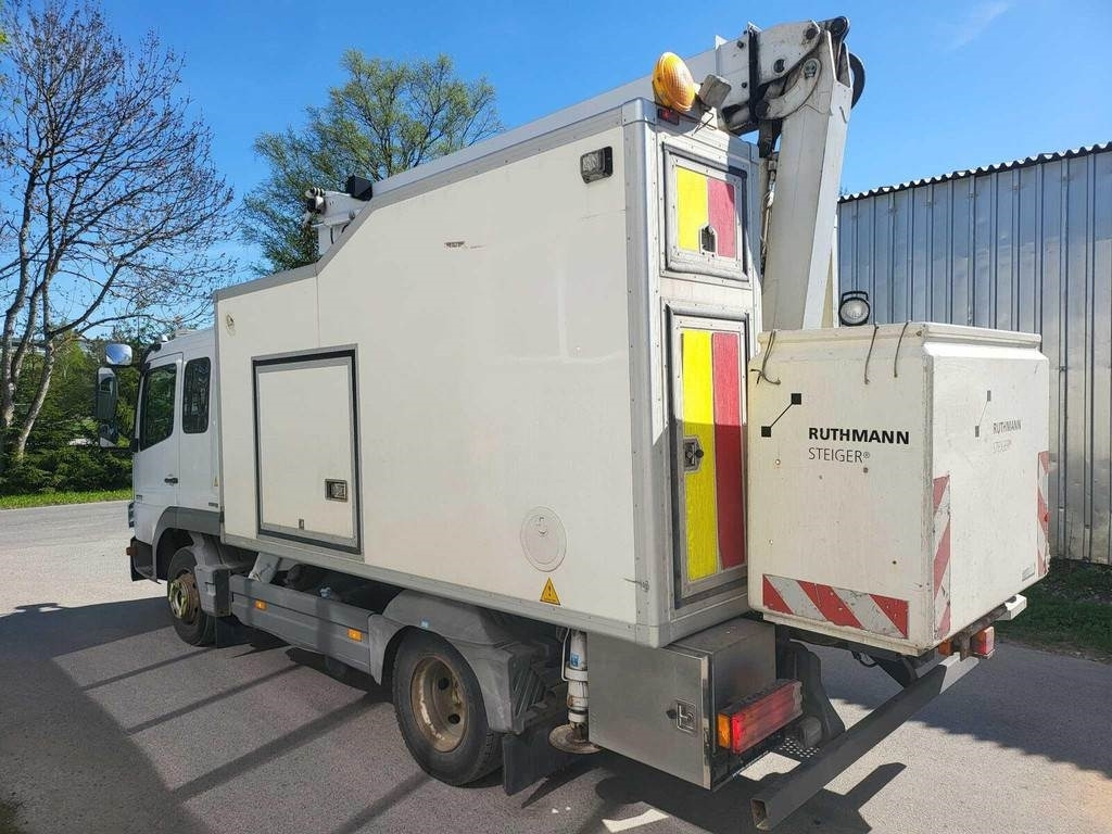 Mercedes-Benz ATEGO 822/ RUTHMANN STEIGER TK145 - Podizna platforma montirana na kamion: slika Mercedes-Benz ATEGO 822/ RUTHMANN STEIGER TK145 - Podizna platforma montirana na kamion Mercedes-Benz ATEGO 822/ RUTHMANN STEIGER TK145 - Podizna platforma montirana na kamion: slika Mercedes-Benz ATEGO 822/ RUTHMANN STEIGER TK145 - Podizna platforma montirana na kamion