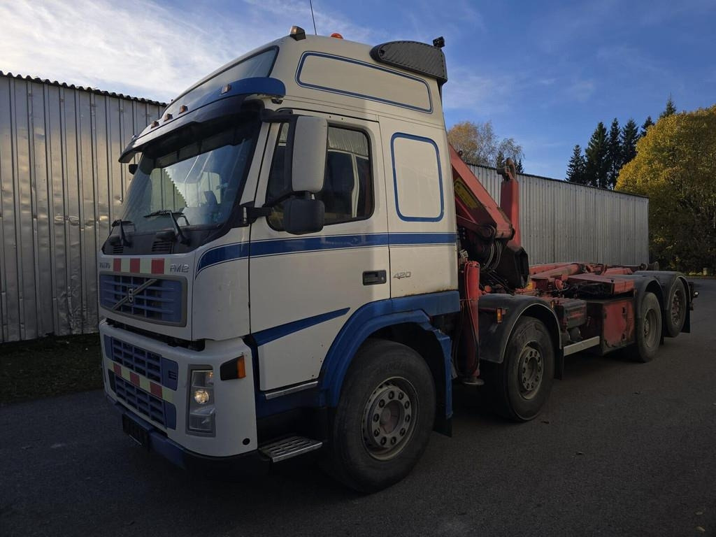 Volvo FM12 420 8X2 HMF 2220 K4  - Kamion s kukastom dizalicom: slika Volvo FM12 420 8X2 HMF 2220 K4  - Kamion s kukastom dizalicom Volvo FM12 420 8X2 HMF 2220 K4  - Kamion s kukastom dizalicom: slika Volvo FM12 420 8X2 HMF 2220 K4  - Kamion s kukastom dizalicom