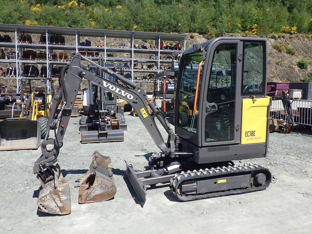 Volvo EC 18 E - Mini bager: slika Volvo EC 18 E - Mini bager Volvo EC 18 E - Mini bager: slika Volvo EC 18 E - Mini bager