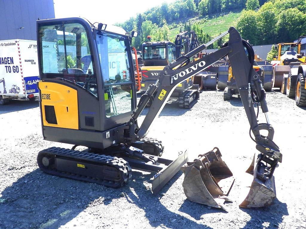 Volvo EC 18 E - Mini bager: slika Volvo EC 18 E - Mini bager Volvo EC 18 E - Mini bager: slika Volvo EC 18 E - Mini bager