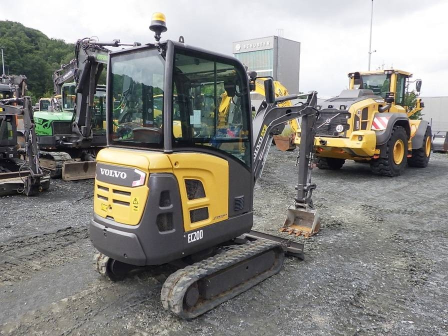 Volvo EC 20 D - Mini bager: slika Volvo EC 20 D - Mini bager Volvo EC 20 D - Mini bager: slika Volvo EC 20 D - Mini bager