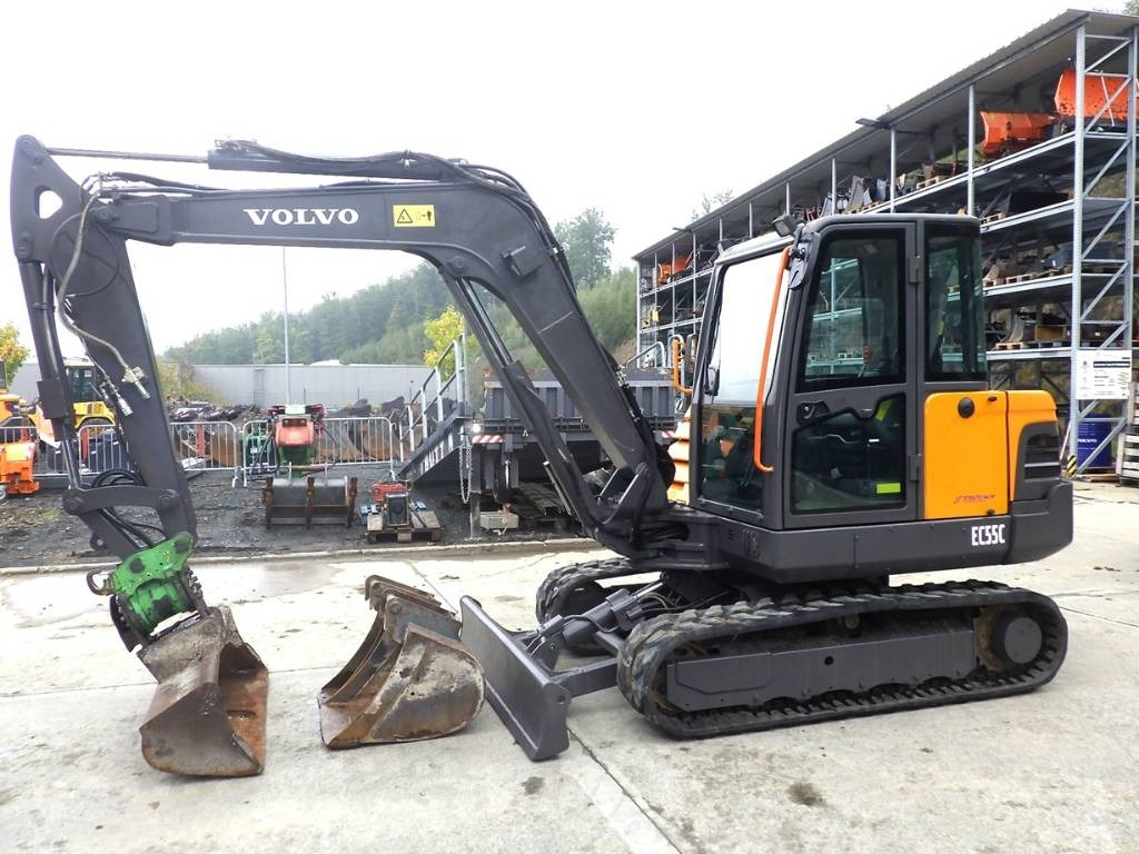 Volvo EC 55 C - Mini bager: slika Volvo EC 55 C - Mini bager Volvo EC 55 C - Mini bager: slika Volvo EC 55 C - Mini bager