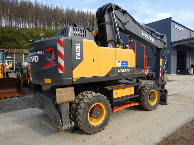 Volvo EW 220 E - Bager na kotačima: slika Volvo EW 220 E - Bager na kotačima Volvo EW 220 E - Bager na kotačima: slika Volvo EW 220 E - Bager na kotačima