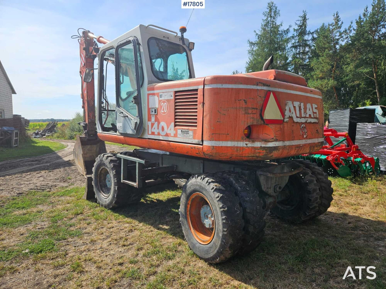 1995 Atlas 1404 - Bager na kotačima: slika 1995 Atlas 1404 - Bager na kotačima 1995 Atlas 1404 - Bager na kotačima: slika 1995 Atlas 1404 - Bager na kotačima