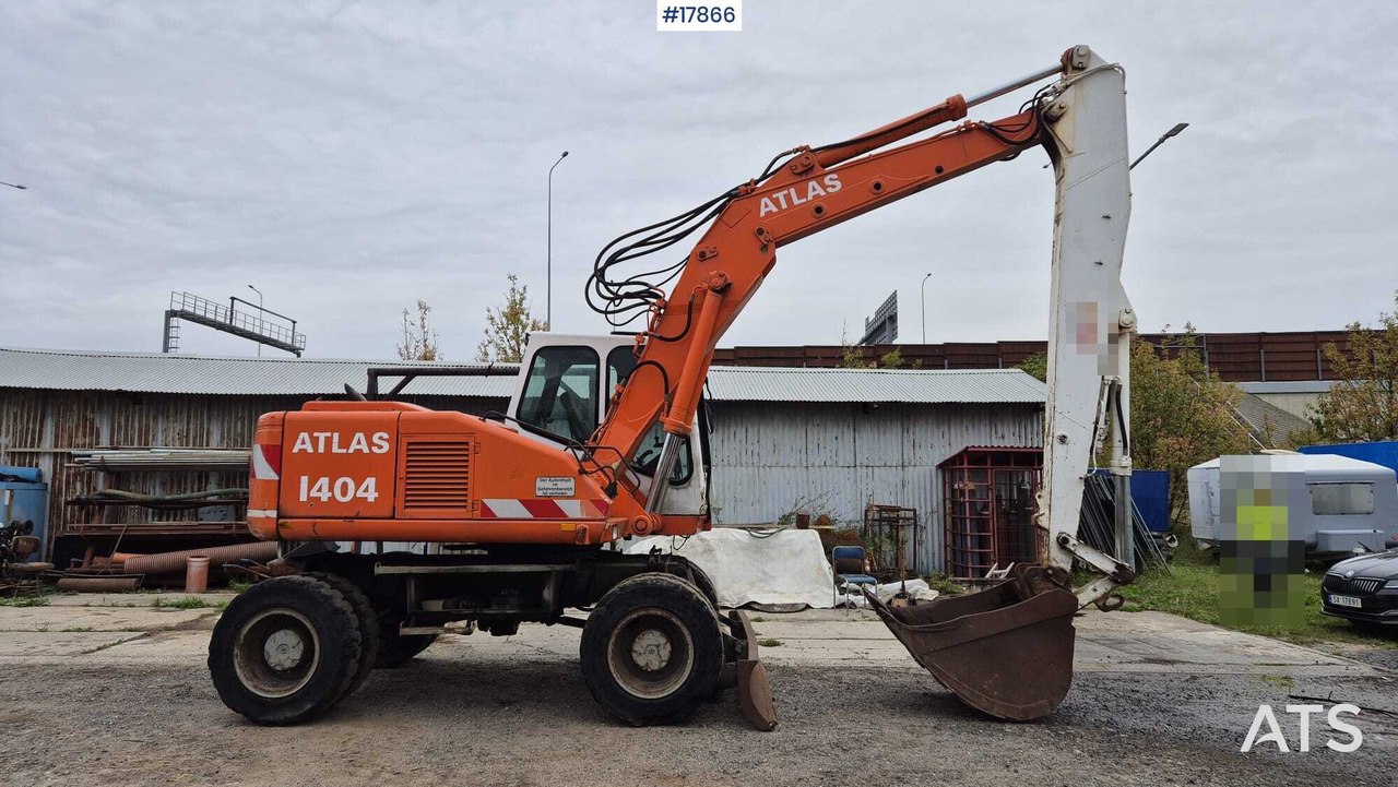 Bager na kotačima 1995 Atlas 1404: slika Bager na kotačima 1995 Atlas 1404