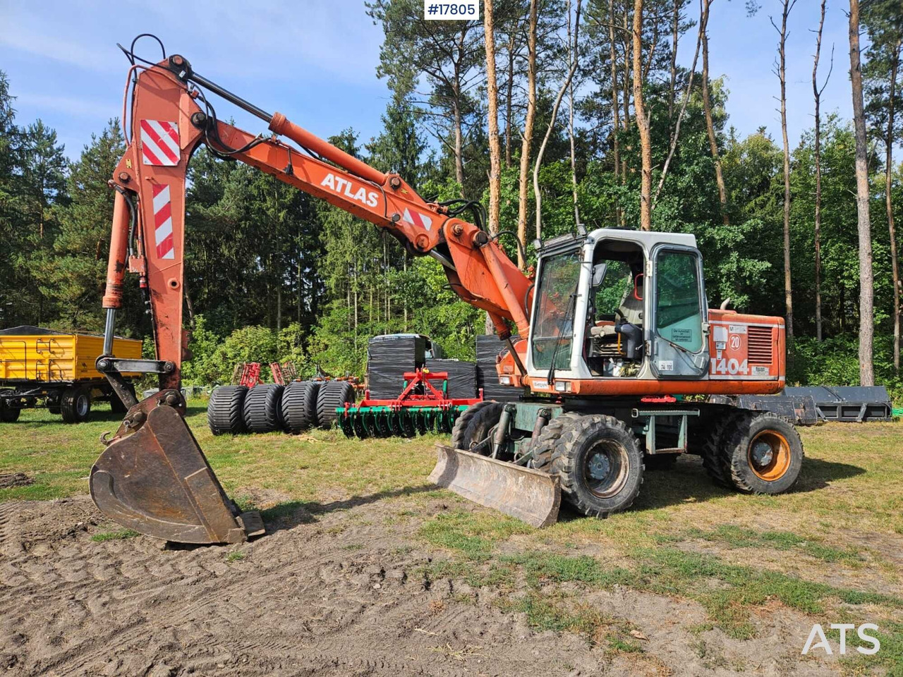 1995 Atlas 1404 - Bager na kotačima: slika 1995 Atlas 1404 - Bager na kotačima 1995 Atlas 1404 - Bager na kotačima: slika 1995 Atlas 1404 - Bager na kotačima
