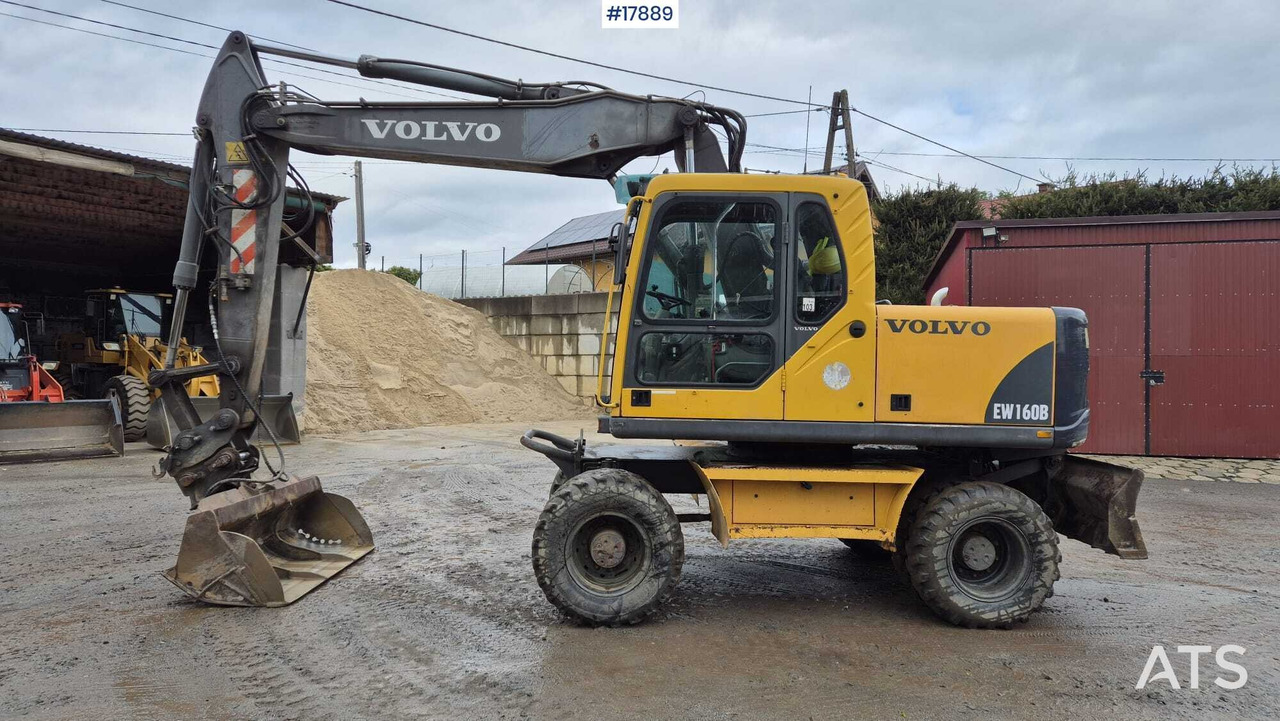 2004 Volvo EW160B - Bager na kotačima: slika 2004 Volvo EW160B - Bager na kotačima 2004 Volvo EW160B - Bager na kotačima: slika 2004 Volvo EW160B - Bager na kotačima