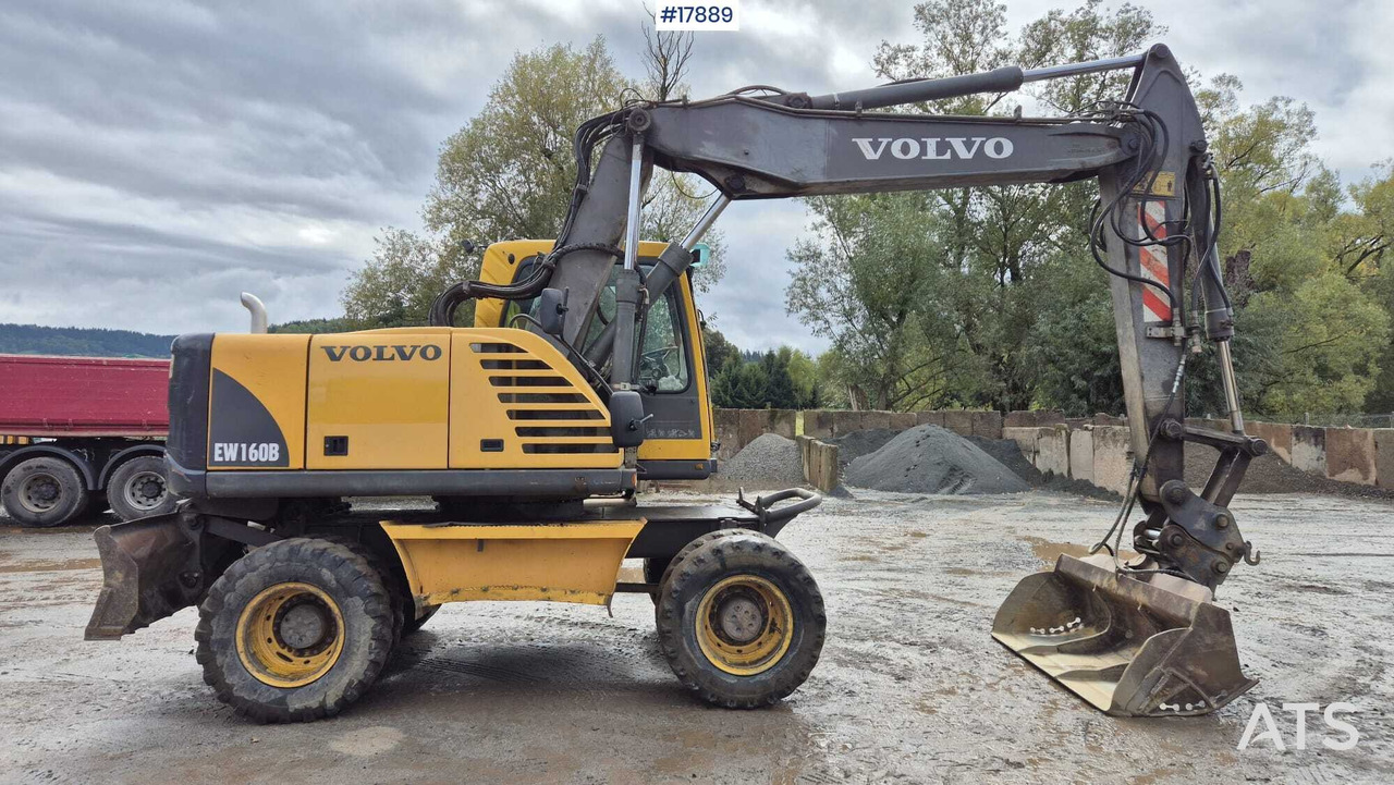 2004 Volvo EW160B - Bager na kotačima: slika 2004 Volvo EW160B - Bager na kotačima 2004 Volvo EW160B - Bager na kotačima: slika 2004 Volvo EW160B - Bager na kotačima
