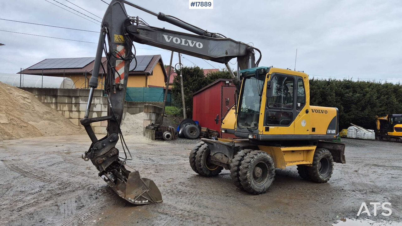 2004 Volvo EW160B - Bager na kotačima: slika 2004 Volvo EW160B - Bager na kotačima 2004 Volvo EW160B - Bager na kotačima: slika 2004 Volvo EW160B - Bager na kotačima