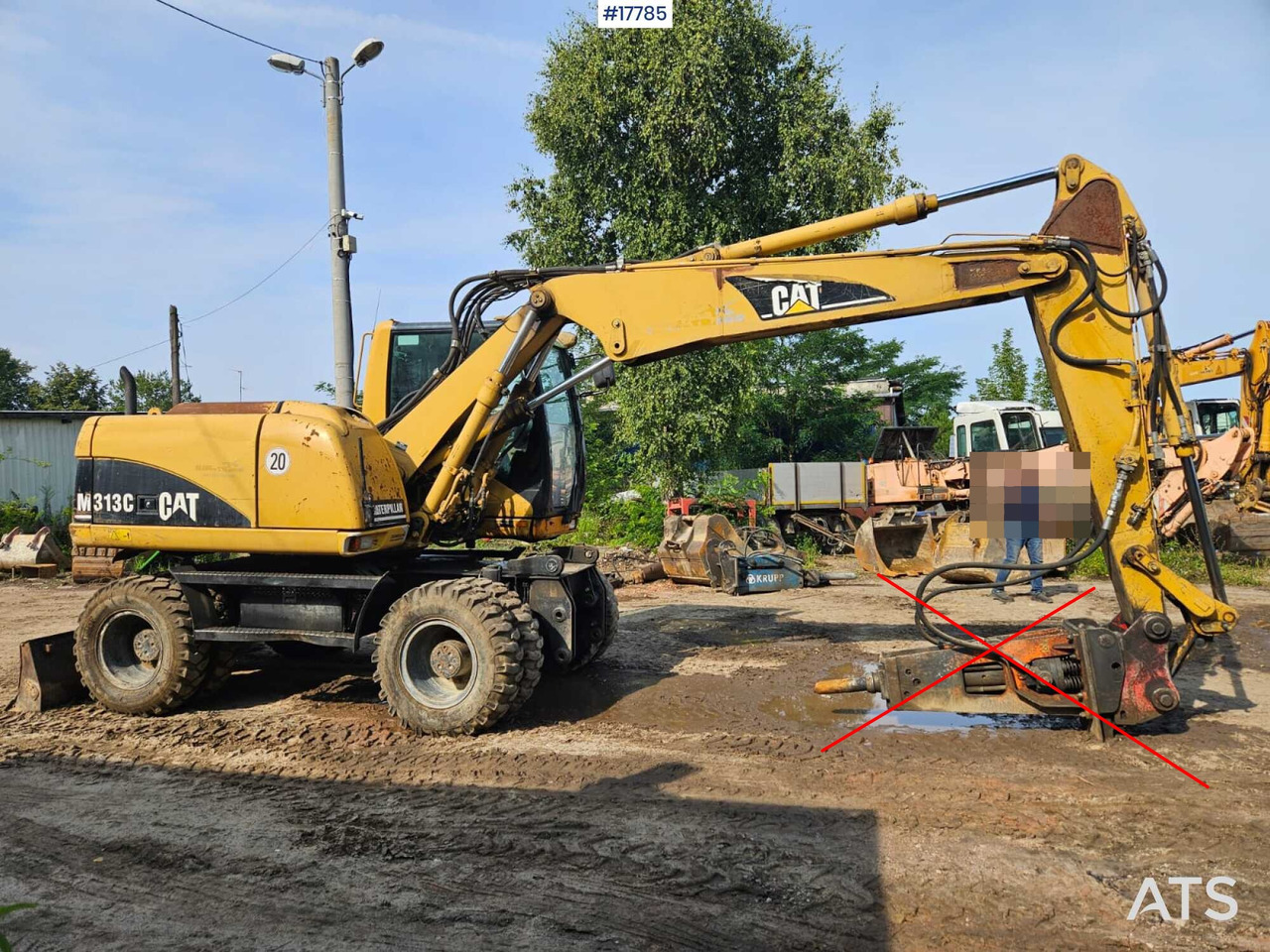 2005 CAT M313 C - Bager na kotačima: slika 2005 CAT M313 C - Bager na kotačima 2005 CAT M313 C - Bager na kotačima: slika 2005 CAT M313 C - Bager na kotačima
