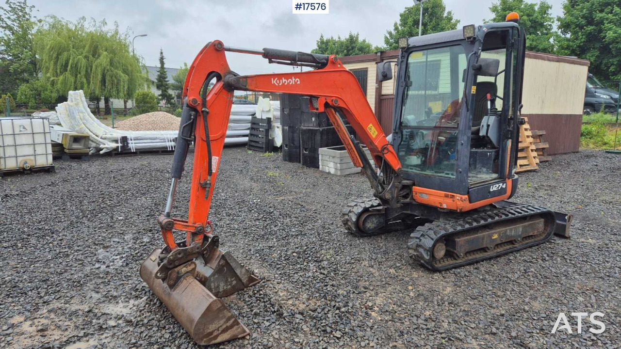 2014 Kubota U27-4 - Mini bager: slika 2014 Kubota U27-4 - Mini bager 2014 Kubota U27-4 - Mini bager: slika 2014 Kubota U27-4 - Mini bager