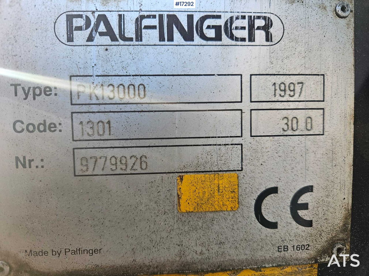 PALFINGER PK 13000 hydraulic crane (1997) - Kamionska dizalica: slika PALFINGER PK 13000 hydraulic crane (1997) - Kamionska dizalica PALFINGER PK 13000 hydraulic crane (1997) - Kamionska dizalica: slika PALFINGER PK 13000 hydraulic crane (1997) - Kamionska dizalica