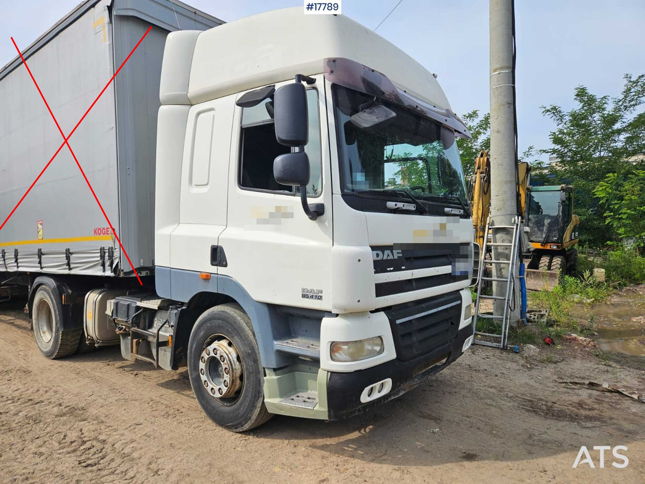2007 DAF CF 85.410 - Tegljač: slika 2007 DAF CF 85.410 - Tegljač 2007 DAF CF 85.410 - Tegljač: slika 2007 DAF CF 85.410 - Tegljač