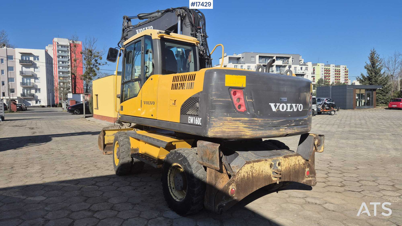 Bager na kotačima Wheel Excavator VOLVO EW160C (2010): slika Bager na kotačima Wheel Excavator VOLVO EW160C (2010)