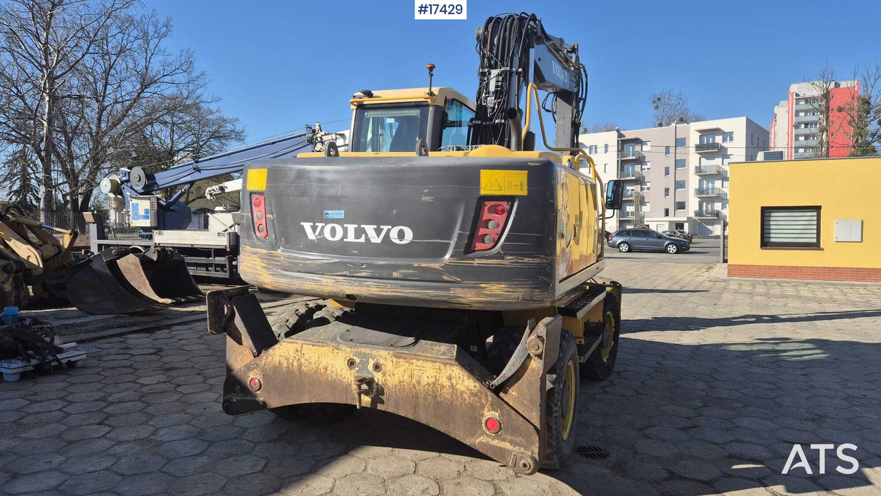 Bager na kotačima Wheel Excavator VOLVO EW160C (2010): slika Bager na kotačima Wheel Excavator VOLVO EW160C (2010)
