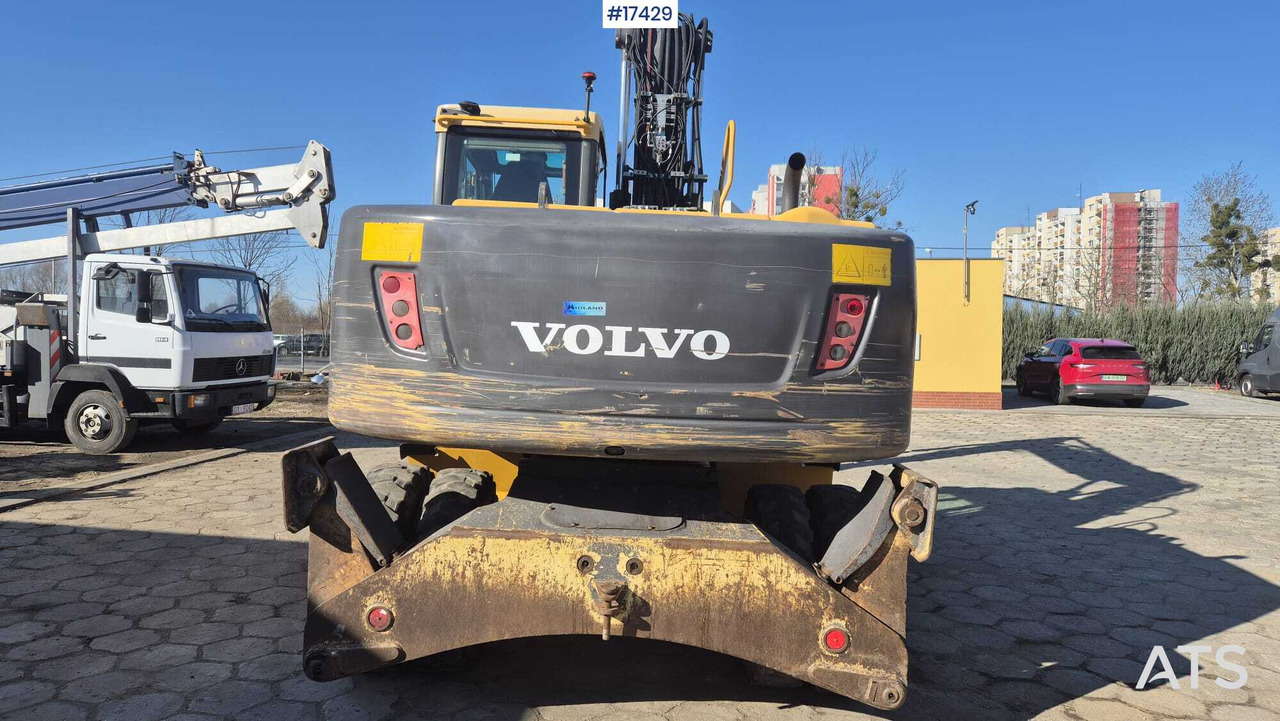 Bager na kotačima Wheel Excavator VOLVO EW160C (2010): slika Bager na kotačima Wheel Excavator VOLVO EW160C (2010)