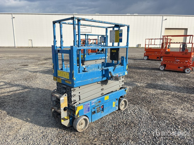 2014 Genie GS1932 Electric Scissor Lift - Škarasta podizna platforma: slika 2014 Genie GS1932 Electric Scissor Lift - Škarasta podizna platforma 2014 Genie GS1932 Electric Scissor Lift - Škarasta podizna platforma: slika 2014 Genie GS1932 Electric Scissor Lift - Škarasta podizna platforma